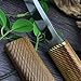SAN TONG XIONG Full Tang Fixed Blade Knife with Sheath,EDC Outdoor Camping Survival Knife for Men,Fruit Cutting Paring Knife,Gifts for Men
