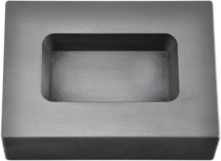 10 oz Troy Ounce Rectangle Gold Graphite Ingot Mold for Melting Casting Refining Scrap Jewelry