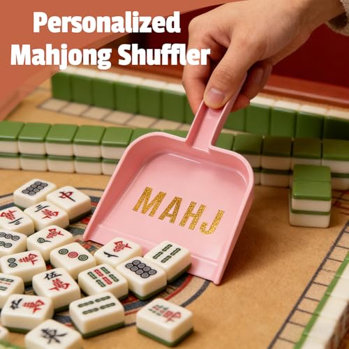 Set de 4 Mezcladores Ultra delgados para Fichas de Mahjong miniatura 3