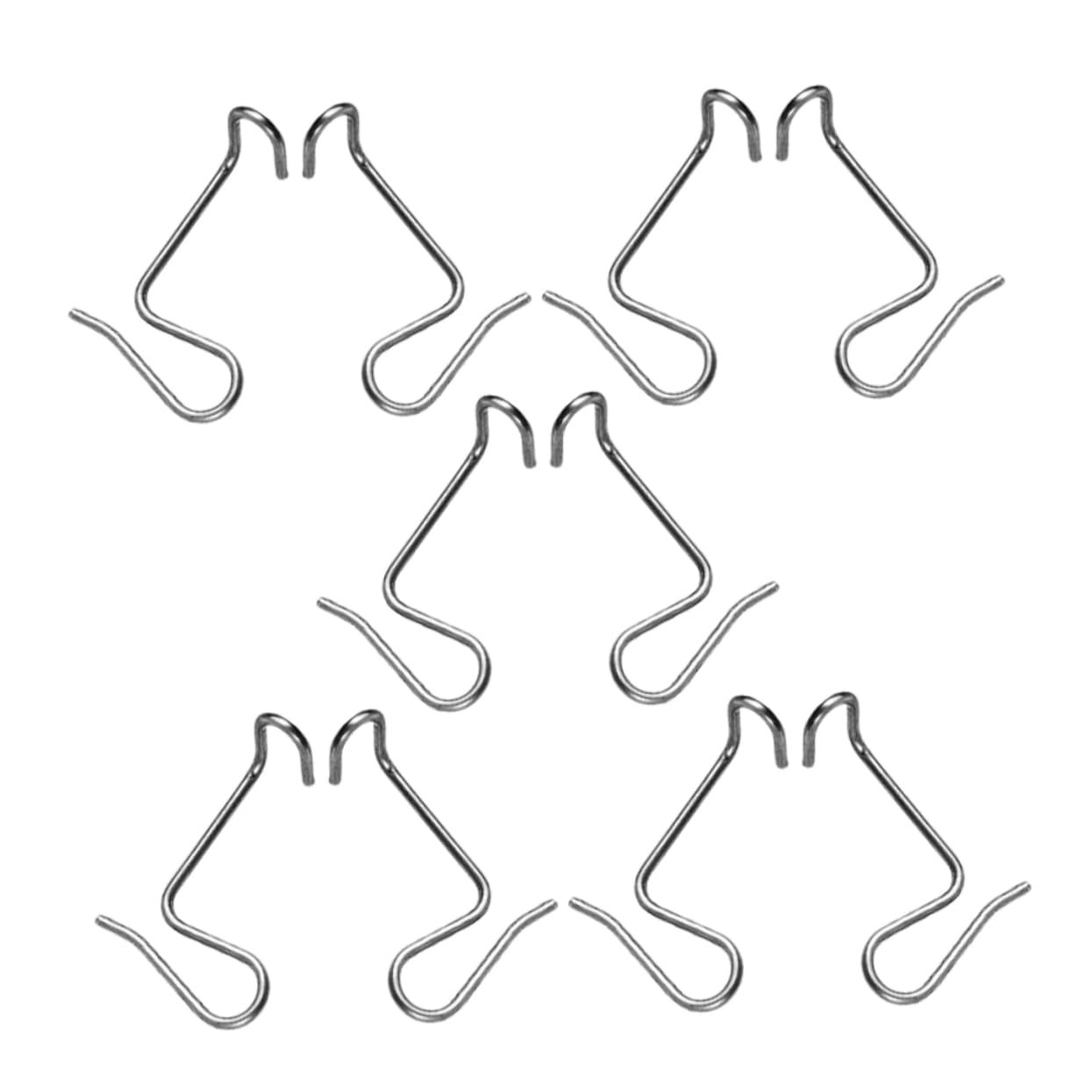 Sosoport 40pezzi Tenditore Per Recinzione Inossidabile Per Manutenzione Veloce Di Fili Di Recinzione Strumento Per Riparazione e Tensione Rete Flessibile Affidabile e Durevole Per Tutti