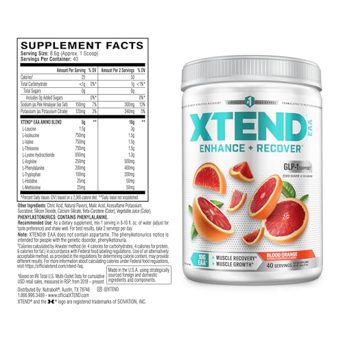 Why Fitness Results Change After 50: Understanding Your Body's Evolution 9 Xtend Scivation EAA + BCAA Powder | Muscle Recovery & Lean Muscle Growth | 9 Essential Amino Acids for Intra Workout or Post Workout Recovery | 10g EAAs Per 2 Servings | Blood Orange 40 Servings