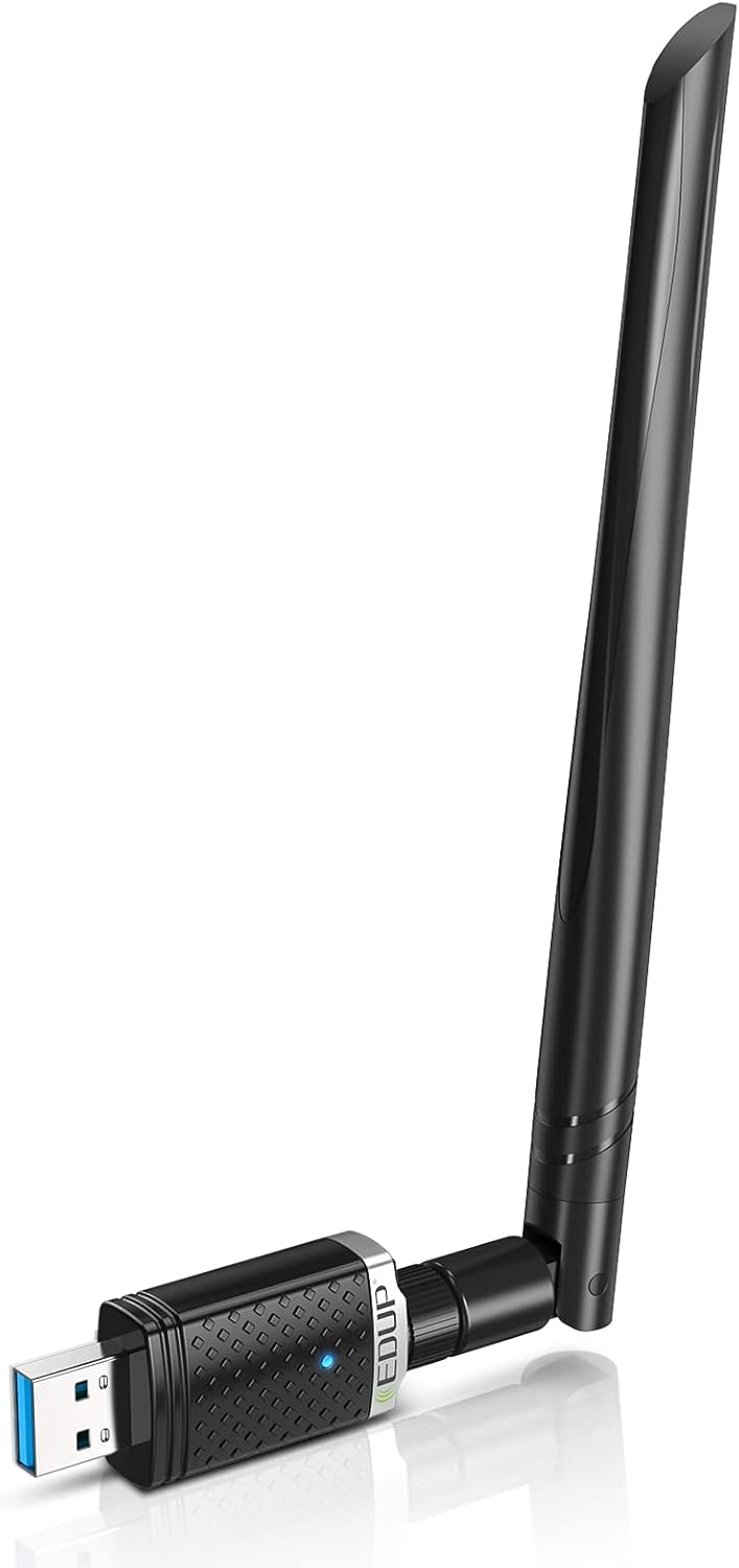 EDUP USB 3.0 WiFi Adapter for PC Gaming 1300Mbps, USB Wireless Adapter Dual Band 5GHz 802.11AC WiFi Dongle 5dBi Antenna Support Desktop Laptop Windows XP/Vista/7/8/10/11 Mac 10.6-10.15 - Image 6