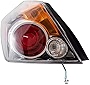 Brock Replacement Drivers Taillight Tail Lamp Lens Compatible with 07-12 Altima Sedan 26555-ZN50A