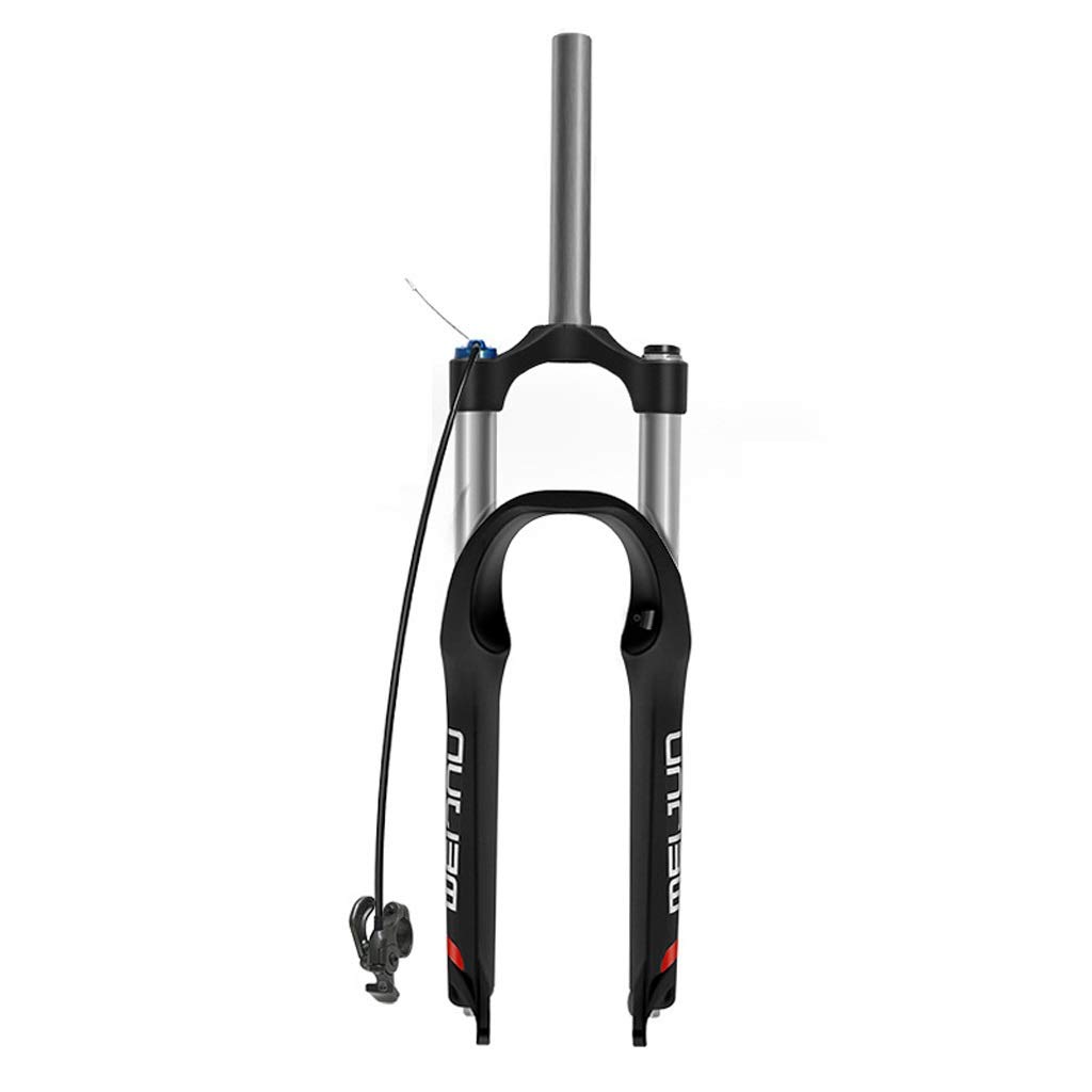 HOMSXPAC Mountain Bike 26 Inch, Aluminum Alloy Hydraulic Disc Brake Downhill Cushioned Bicycle Fork