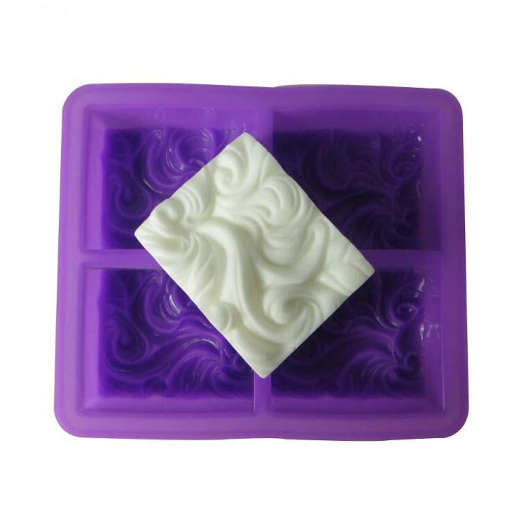 Lot De 2 Moules En Silicone Motif Dauphin Vague De Mer Pour