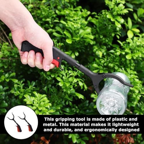 2 Pcs 30cm Grabber Reacher Tool,Grabbers for Seniors,Reacher Grabber Pickup Tool Mobility Aid Reaching Assist Tool for Trash Pick Up, Nabber, Litter Picker, Arm Extension Portable Grabber Tool - Image 5