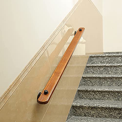 Escalier sécurisé avec la rampe antidérapante en bois de 5m