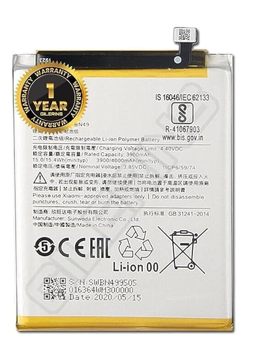 Image of Original BN49 Battery for Redmi 7A / M1903C3EH /M1903C3EI /MZB7995IN / M1903C3EG Battery with 1 Year Warranty** (EE7)