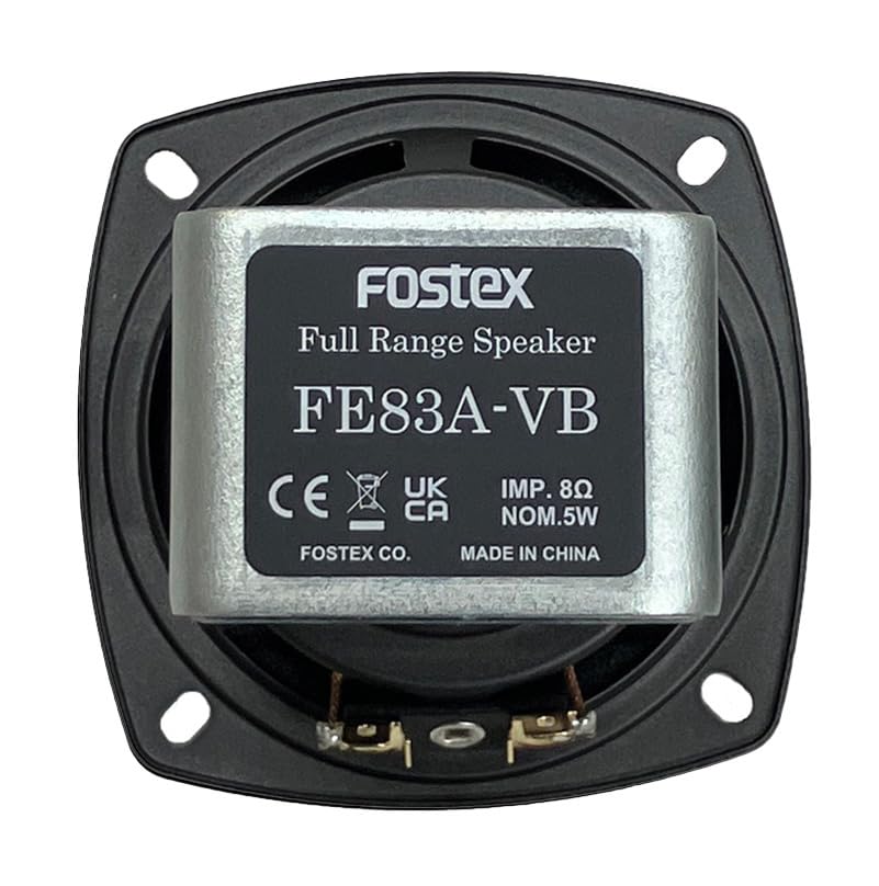 Amazon | FOSTEX 8cm フルレンジユニット FE83A-VB 1個 | フルレンジ
