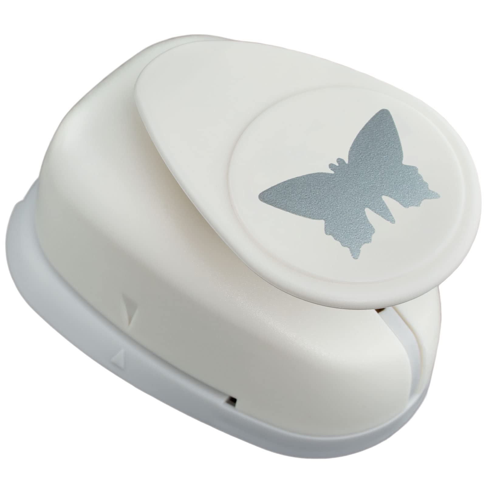 MCE-Commerce A689958 Butterfly Punch 1" Plastic White