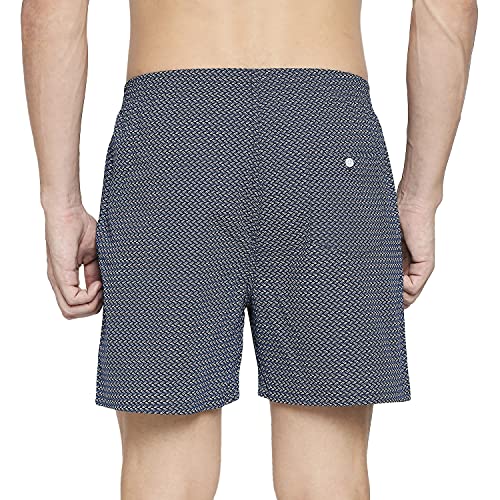 Image of Longies Cotton Men Printed Boxers Pack of 3 Regular Inner wear (LGBOXPO3V005 Grey,Pink,Maroon3284 M)