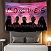 Pogue Life Tapestry Outer Banks Tapestry Wall Hanging Retro Poster Outer Bank Party Decorations for Collage Bedroom (60 x 40 in)
