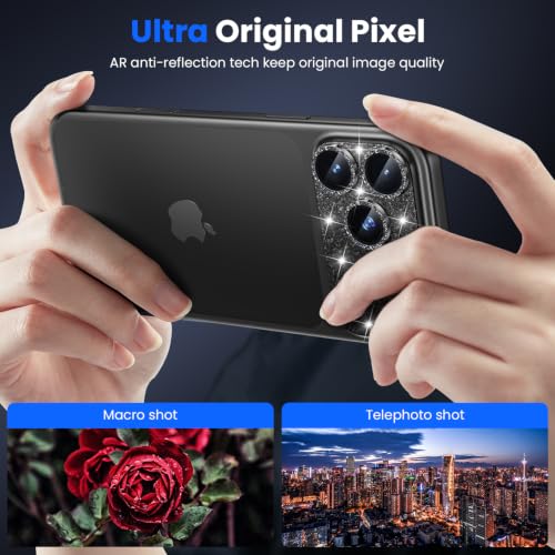 Image of WSKEN for 18 Pro Max Camera Lens Protector for iPhone - Military Grade