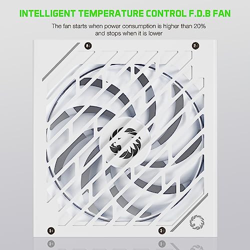 Fuente de poder GAMEMAX Rampage Series 1250W Modular ATX miniatura 4