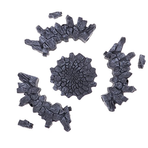 gazechimp 1x Rachadura De Rocha Explode Efeito Display Stand Para Kamen Rider SHF Action Figure - Ci