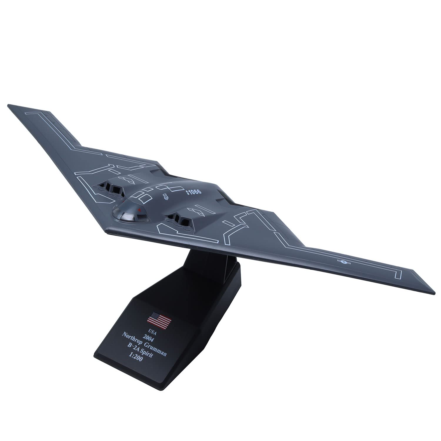 B-2 スピリット Spirit of California 1/200 WLTK USAF B-2 California Spirit Stealth Bomber 1/200 Diecast