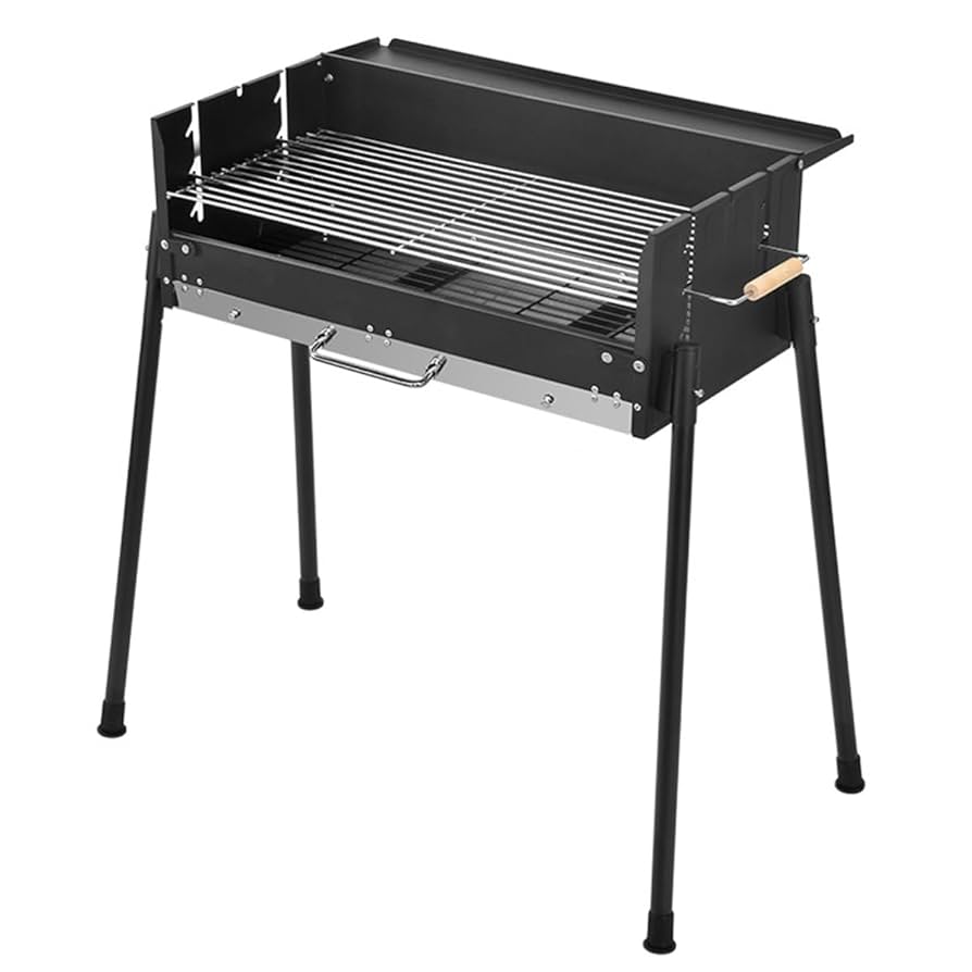 バーベキュー・調理用品 WHAT WE WANT &TRIPATH PRODUCTS HACO Portable Charcoal Grills for Outdoor BBQ, Large Barbecue