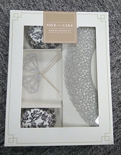 Wedding Cupcake Kit by AG- 24 Pieces