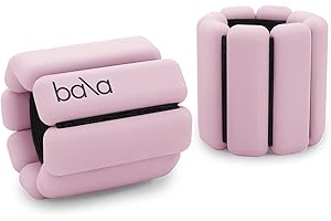 Bala Bangles - Set of 2 (1lb Each) | Adjustable Wrist and Ankle Weights