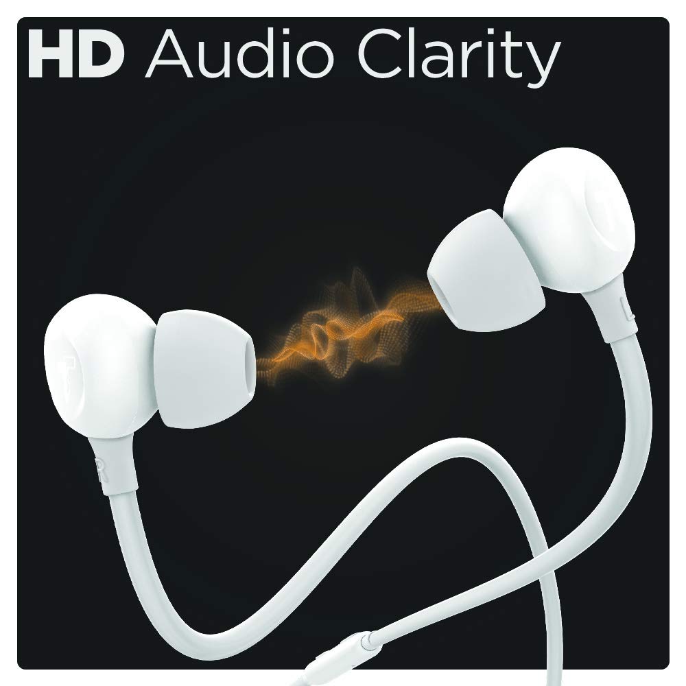 Thore - Auricolari per iPhone (V60) con cavo in ear Lightning (certificato Apple MFi) con microfono, telecomando per iPhone 11/Pro Max/Xr/Xs Max/X/SE/8/7, colore: Bianco
