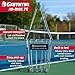 Gamma Ball Hopper Hi-Rise 75 - Heavy Duty Tennis Ball Basket with Handle for Easy Pickup & Storage - Holds 75 Tennis Balls, Durable Steel Construction, Weather-Resistant Coating - Silver