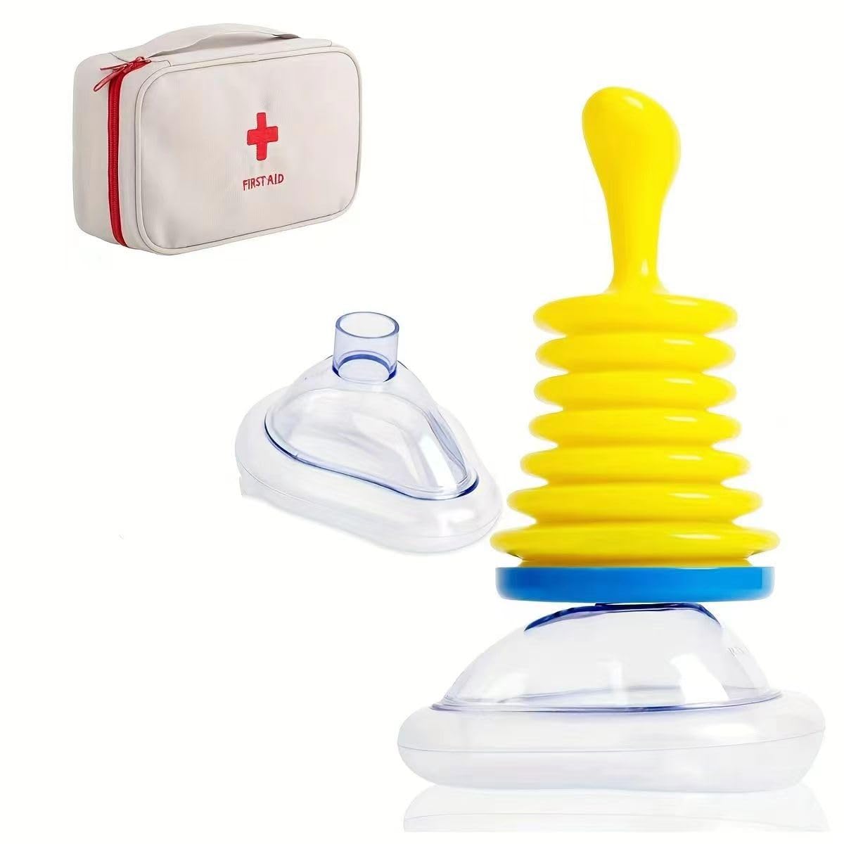 ELBME Choking Rescue Device, Portable Airway Suction Device, Professional Emergency Device for Choking Anti Choking Device for Baby, Accessories Color - Package + pure yellow (B0DCGD29FT) Amazon Price History, Amazon Price Tracker