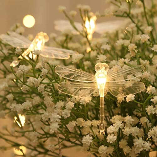 Cadena de luces decorativas Butterfly Christmas 3M 20 luces miniatura 4