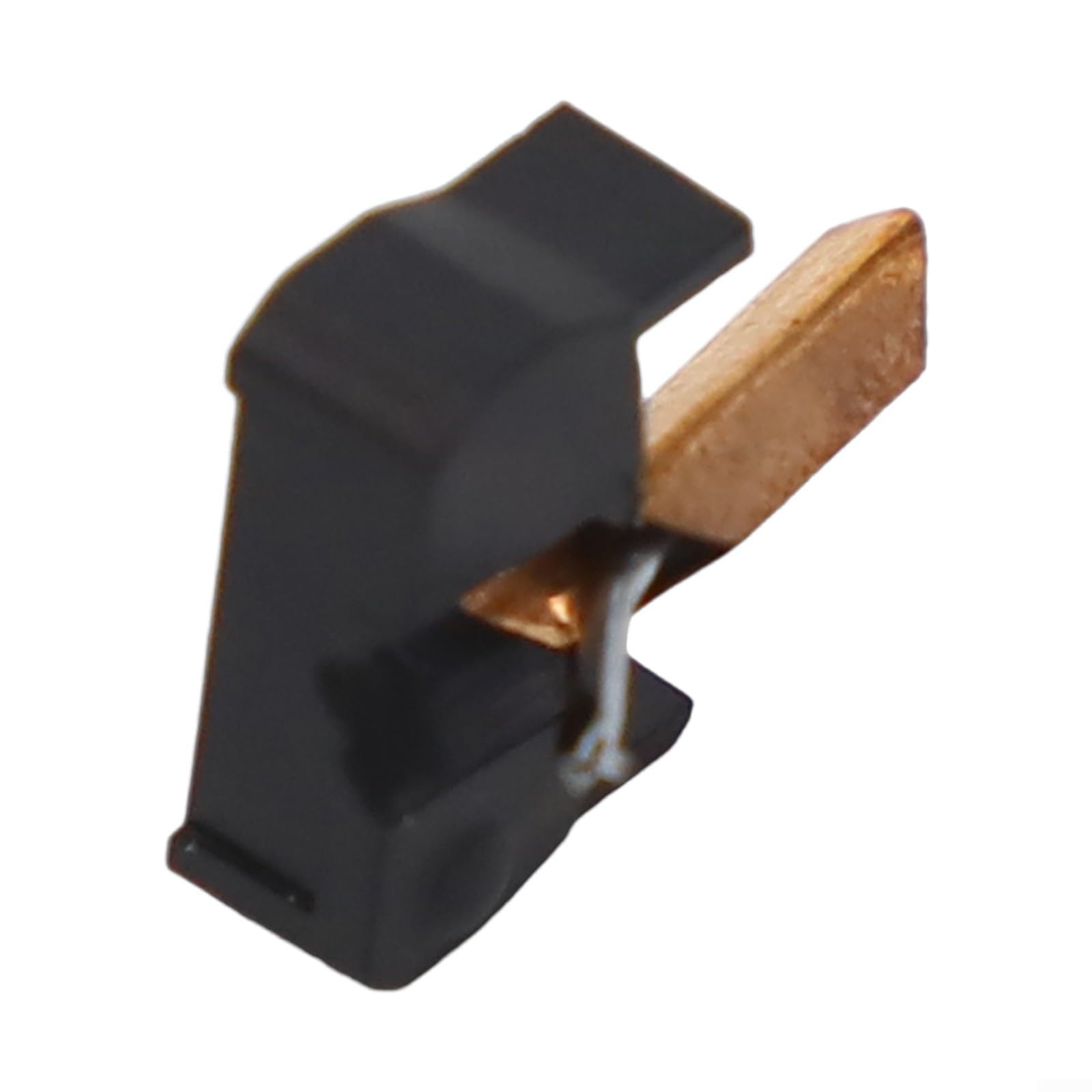 Puntina ellittica diamantata per SHURE M75ED/N75ED-2/M75-ED II, costruzione ABS, tracciamento audio migliorato, riproduzione del suono di precisione, ago di ricambio diretto per giradischi