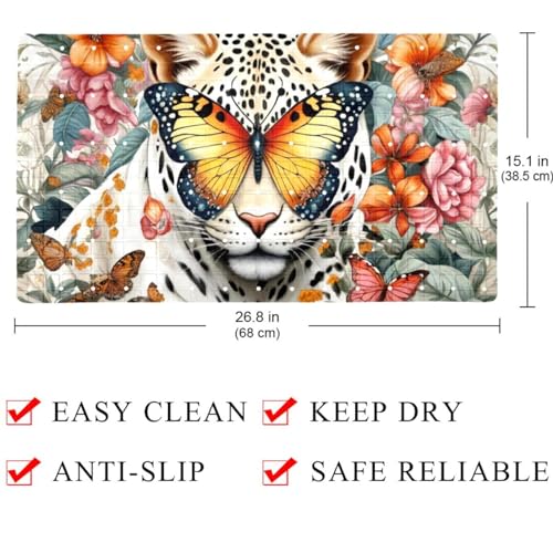 Tapis de bain antidérapant séchage rapide à ventouses pour douche
