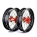 TARAZON 17“/17” - Set di ruote per cerchioni SX SXF EXC SXS XC XC-F XC-W EXC-F 125 150 200 250 300 350 400 450 500 505 525 530 540 arancione 17“ × 3.5” & 17“ × 5.5”