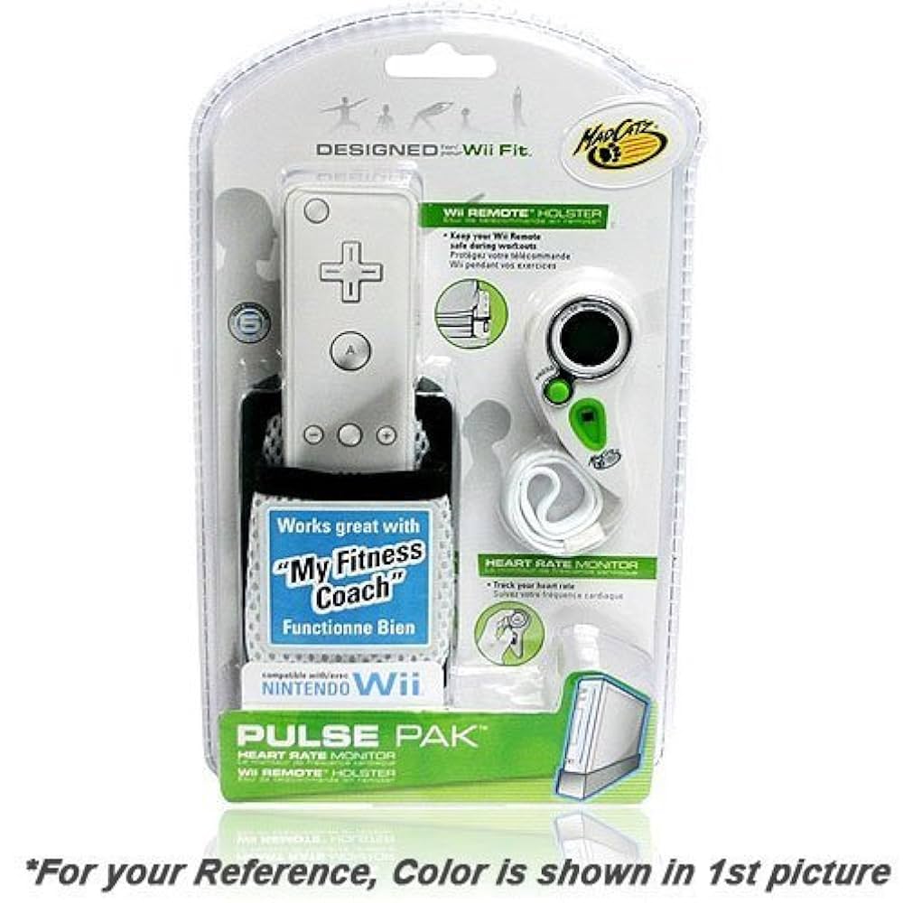 Amazon.com: Madcatz Wii Remote Holster & Heart Rate Monitor PULSE