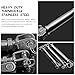 DEARMAMY 2pcs Stainless Steel Closed Body Turnbuckle M6 Jaw and Jaw Wire Rope Tightener Heavy Duty Rigging Screw for Industrial Lifting and Tensioning
