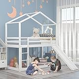 ✅ Einfach zu montierender etagenbett- Die Gesamtgröße des hochbett beträgt 206 x 98 x 228 cm. Dieses Kinder hochbett mit rutsche wird aus Deutschland in einem 2er Karton versendet. Manchmal kommen 2 Kartons nicht am selben Tag an. Ich hoffe, Sie können weitere 2-3 Tage warten oder unseren freundlichen Kundendienstmitarbeiter kontaktieren, um weitere Unterstützung zu erhalten