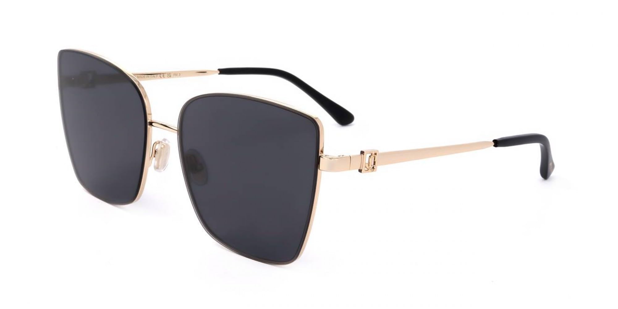 Jimmy Choo VELLA/S Black gold 59/16/145 WOMAN Sunglasses