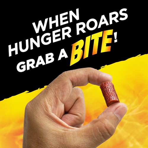 Slim Jim Bites, Mild Bite-Sized Smoked Sausage Snacks, 3.75 oz