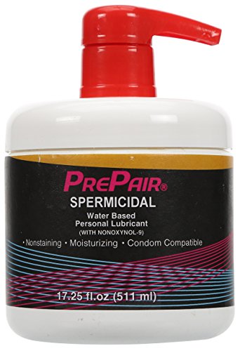 Trimensa Pharmaceuticals Prepair Spermicidal Lubricant, 17.25 Fluid Ounce