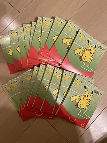 決算特価 送料無料 ポケモンカード 25周年 プロモ マクドナルド 10パックセット 再再販 Ins Com Mk