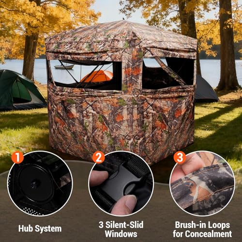 FUNHORUN Lightweight Pop-Up Hunting Blind