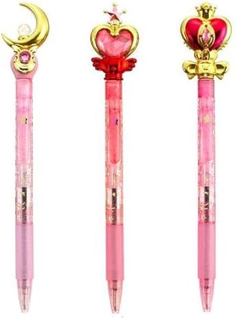 Amazon Co Jp 美少女戦士セーラームーン プリズムステーショナリー ムーンパワーボールペンセット 文房具 オフィス用品