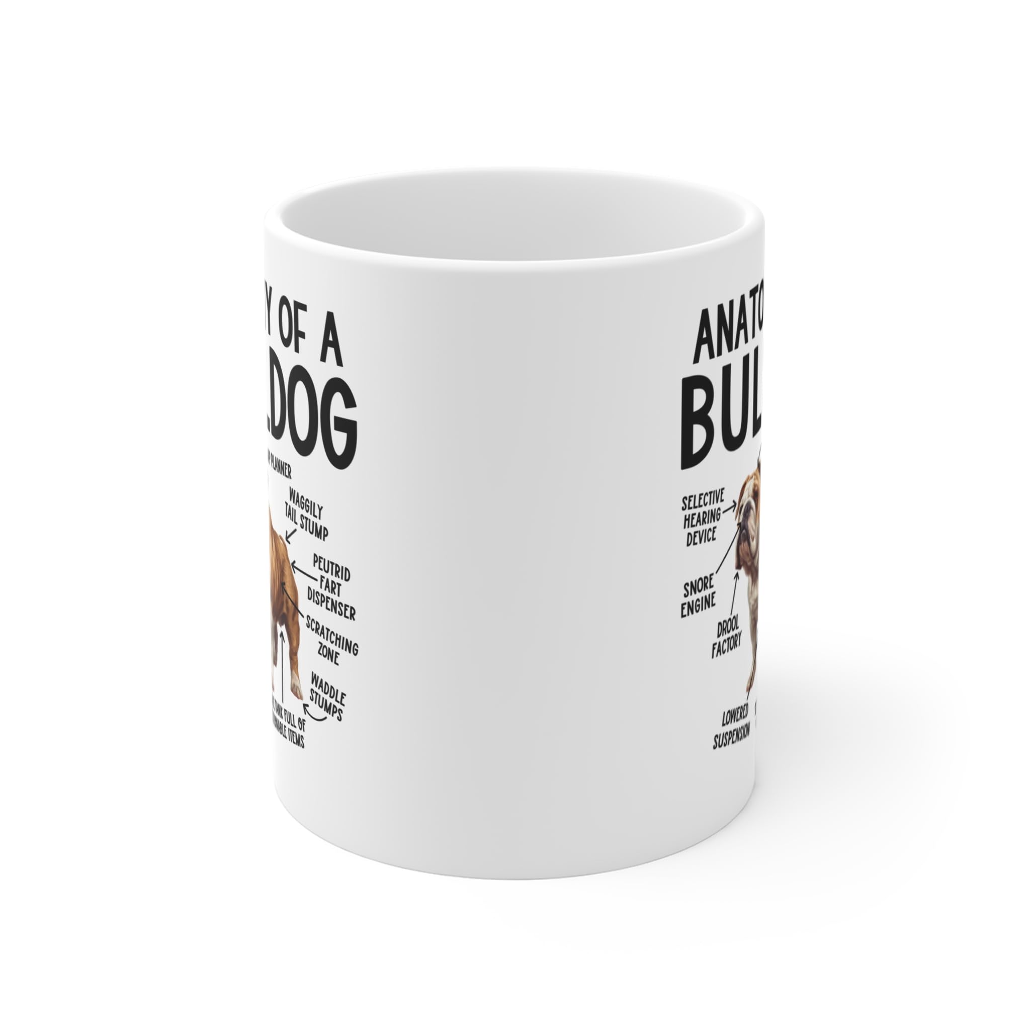 Mug Coloré Bully British Buldog Pet - Pour L'aquarelle