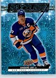 2023-24 Upper Deck Dazzlers Blue #DZ-31 Anders Lee New York Islanders Official NHL Hockey Card in Raw (NM or Better) Condition