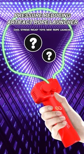 Image of Genie's Toy Bus Magic Strings Rechargeable Flying Rope Launcher Toy I USB Charging with Built-in Lithium Battery I Press to Fire Design I Suitable for Kids 6+ Years I Best Birthday Gift for Kids