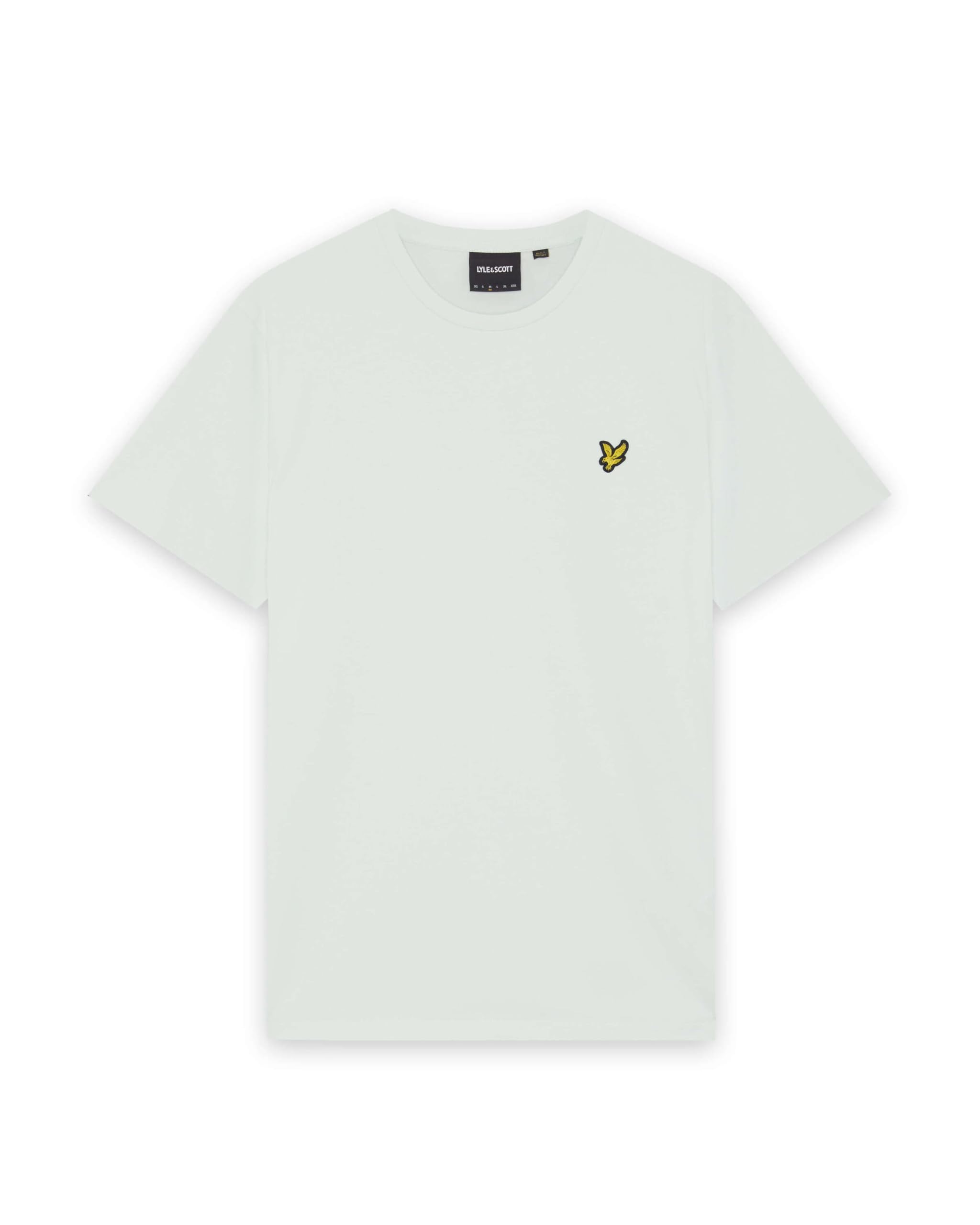 Lyle & Scott Men's Y124 Blue Ice Ss T-Shirts Plain T-Shirt Xl