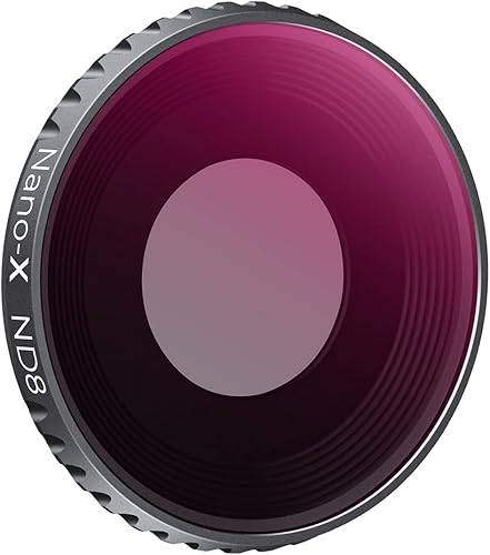 Miniatura 1 de K&F Concept Osmo Action 3 ND8 (3 stops) Filtro de densidad neutra compatible con DJI Osmo Action 3 impermeable, resistente a los arañazos