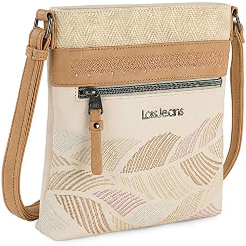 Lois - Bolso Bandolera Mujer Pequeño Beige Cover
