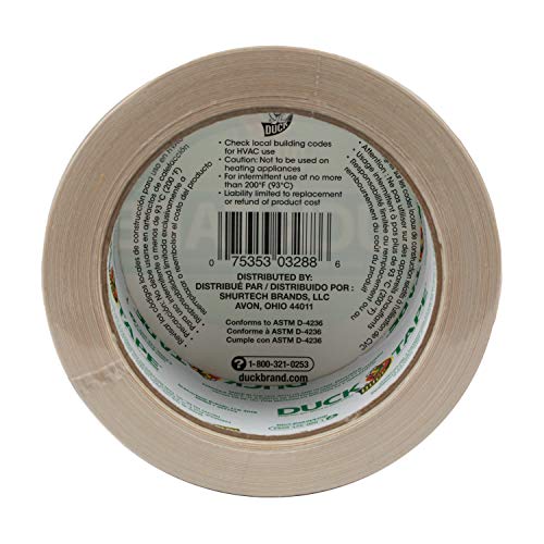Image of Duck Brand 283264 Color Duct Tape, Single Roll, Beige, 60 Foot