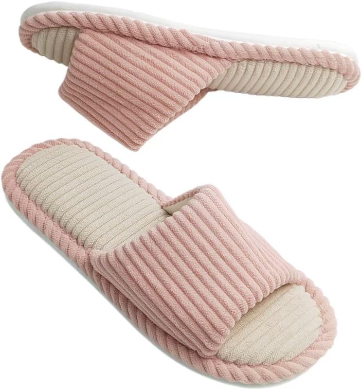 Bedroom Slippers Women Cloud Lightweight Cozy Open Toe Indoor Shoes4