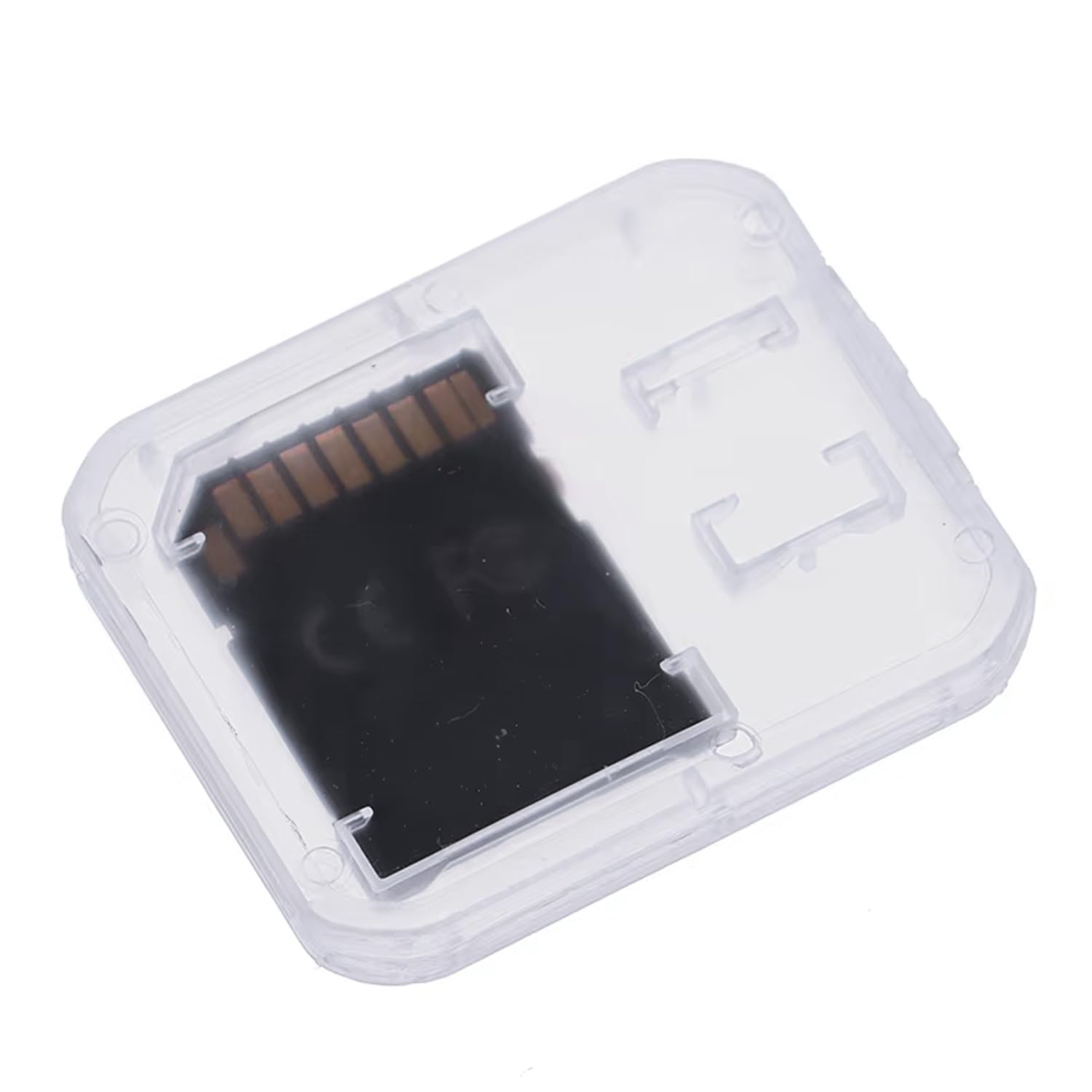 15 custodie per schede SD, in plastica trasparente, compatibili con scheda SD SDHC SDXC Micro SD T-Flash