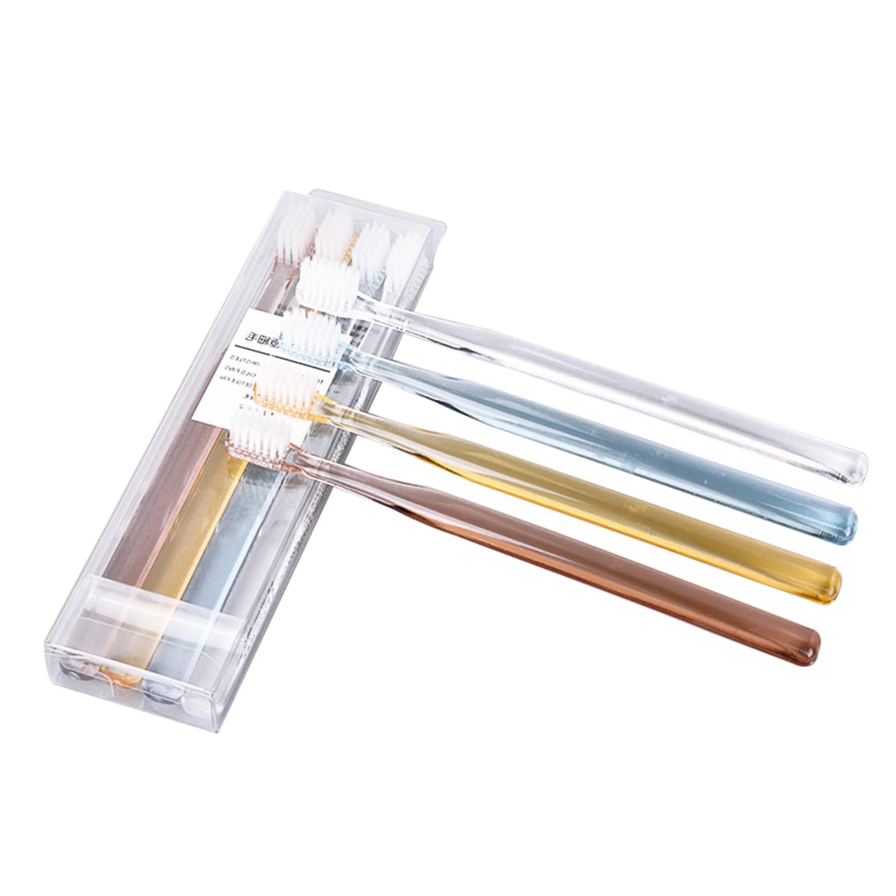 FRCOLOR pezzi spazzolino da denti per adulti, igiene orale, morbido spazzolino da denti per adulti, spazzolino a carbone, con setole morbide, spazzolini da viaggio, setole, spazzolini da denti,