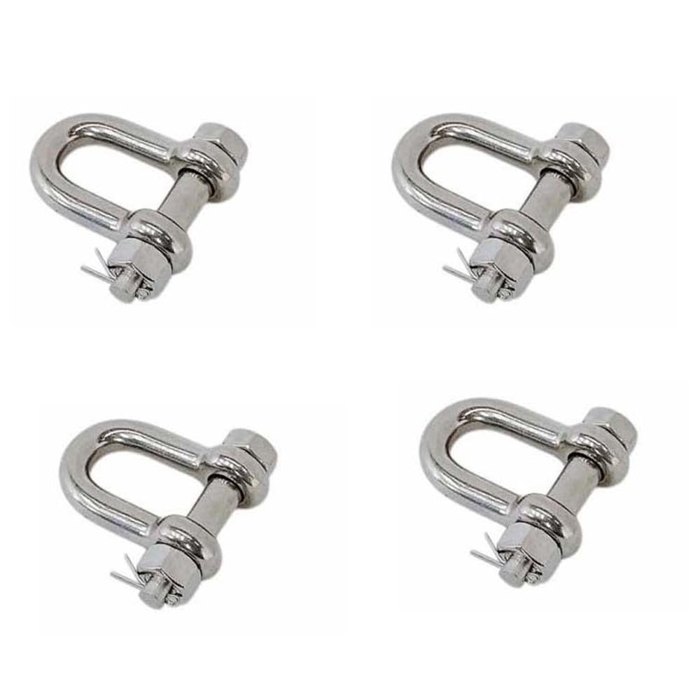 4 Pcs Marine Boat Stainless Steel T316 Forged 3/8